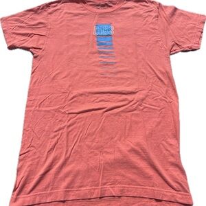 Orange and Blue Short Sleeve Tee